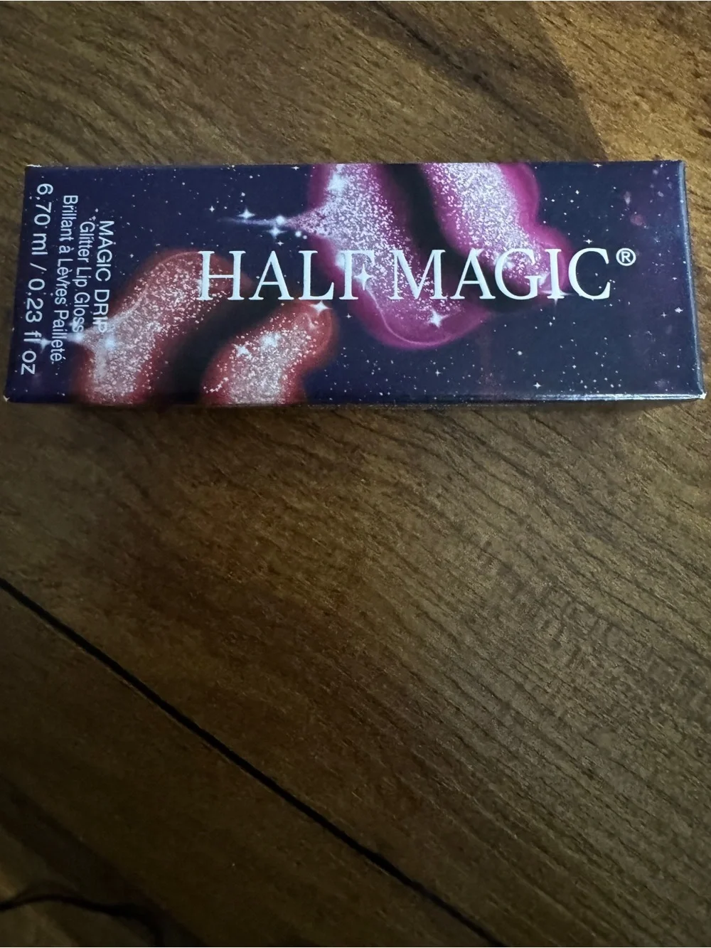 Half Magic Glitter Lip Gloss, Y2K Cherub - BNIB
